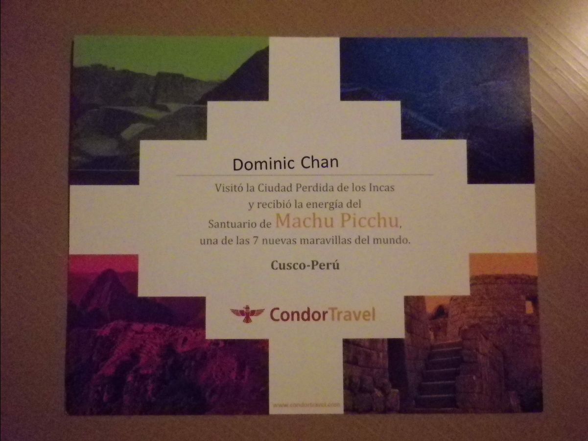 Machu Picchu Certs01